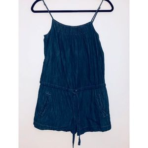 Denim romper